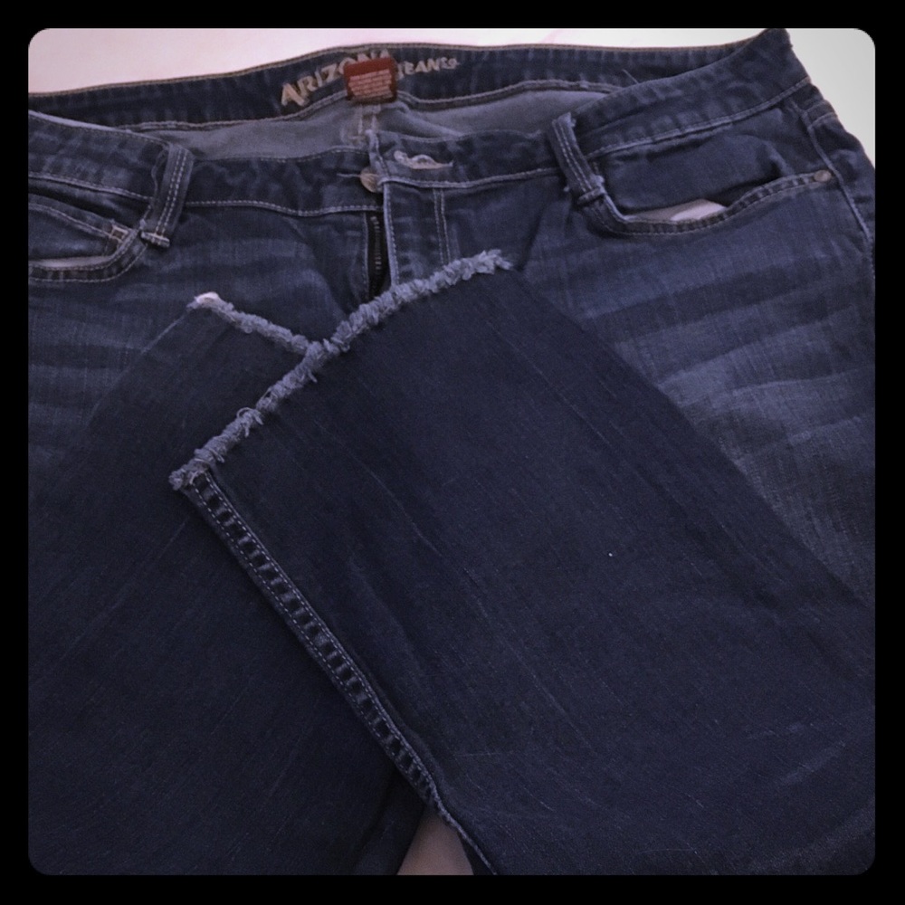 Arizona Jeans Size 15 Juniors Capris